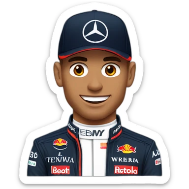 Lewis Hamilton x max verstappen sticker