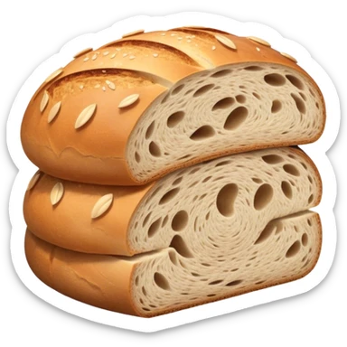 Gourmet multigrain sourdough  sticker