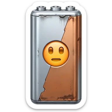  battery with no energy sticker