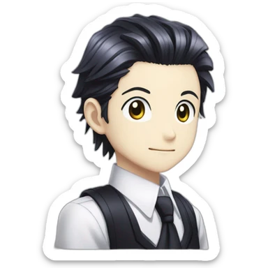 Chrollo lucilfer from Hunter x Hunter sticker
