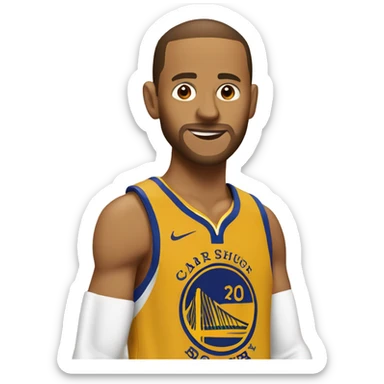 Curry shot sticker