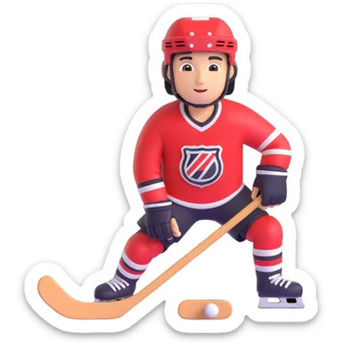 hockey sticker