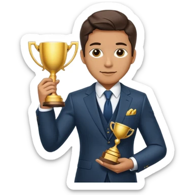 billionaire trophy sticker