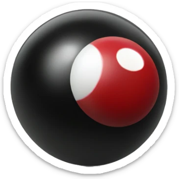 8 ball cherries sticker