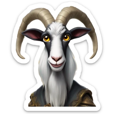 Warcraft GOAT Zlatan in Uncle Scrooge style, oil paint, mysterious eyes, intricate lips, masterpiece pose, odd perspective, beautiful, desirable, logical sticker