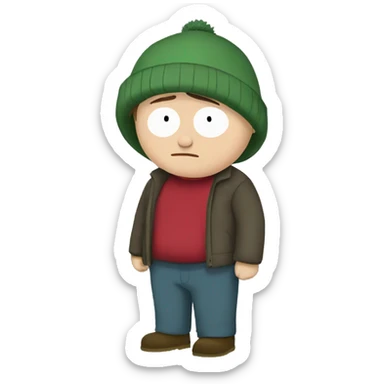 Eric Cartman from South Park sticker
