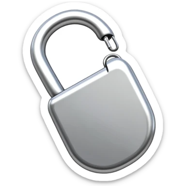 Locking carabiner sticker