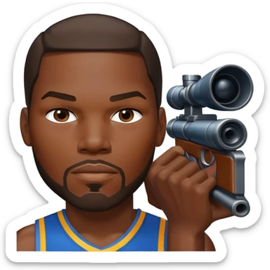Kevin Durant shooting sticker