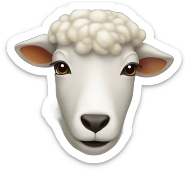 Agneau marteau juge sticker