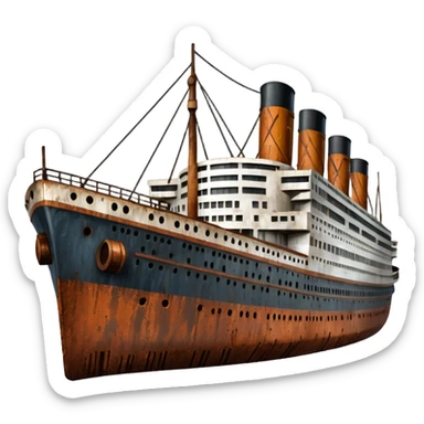 Make the Titanic sticker