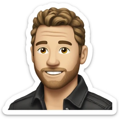 Zach Bryan country singer sticker