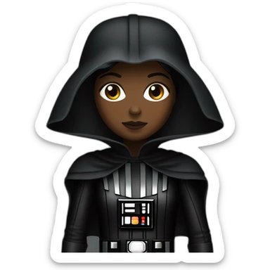 Dark vador avec Idiana Jones sticker