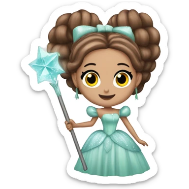 Ariana Grande as Glinda Wicked wand sticker
