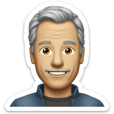 jean claude van dam sticker