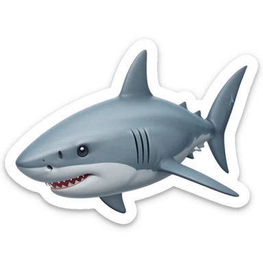 Tralalero tralala shark  sticker
