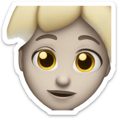 Obsessed face sticker