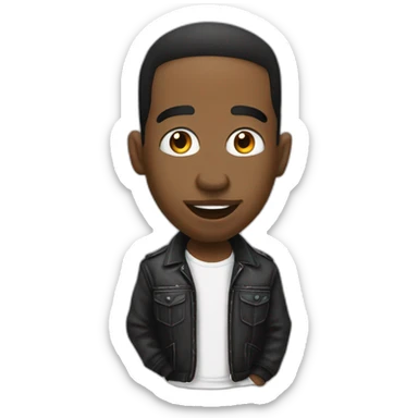 Niggas with attitude musicians hard ‘R’ lovely sticker