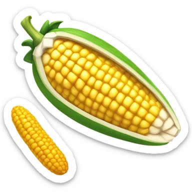 granos de elote sticker