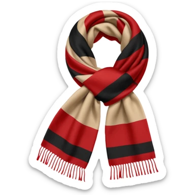 burberry scarf sticker