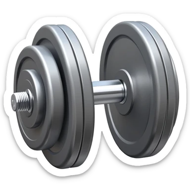 45 lb dumbell plate sticker