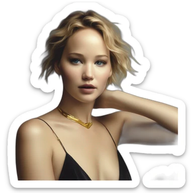 jennifer-lawrence,-david-bellemere,-bare-belly,-wings,-choker,-bathed-in-shadows,-fov-90-degrees,-short-lighting,-l-usm,-cold-colors,-gilded-technique,-ex sticker