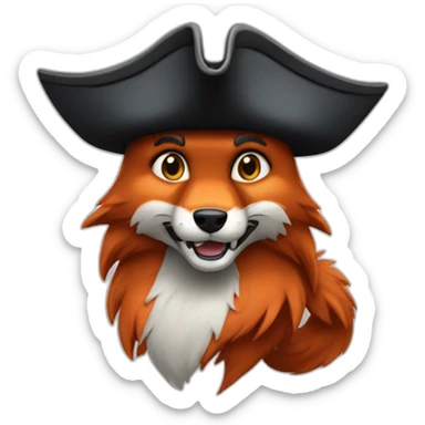 Foxy the pirat sticker