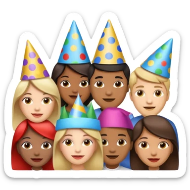 "New Year, Exciting Beginnings, Global Unity, Innovation, Technology, Growth, Celebration" sticker