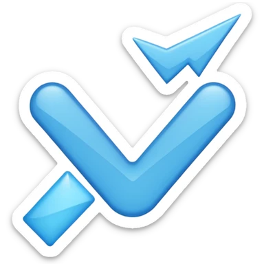 I want to make an Roblox verified blue check mark sticker