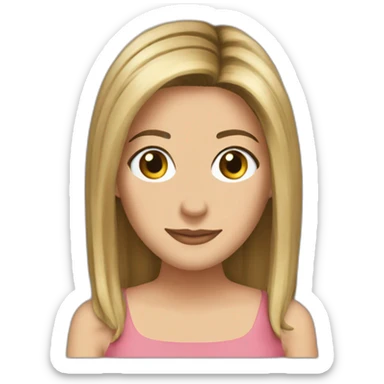 Rachel green friends sticker