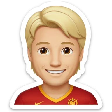Mauro İcardi Galatasaray  sarı saçlı sticker