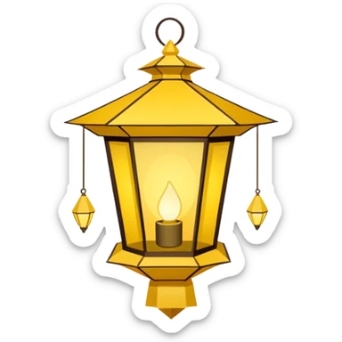 Lanterna flutuante do filme da Rapunzel, lanterna da Tailândia  sticker