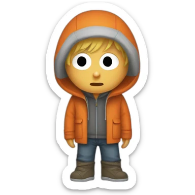 Kenny McCormick sticker