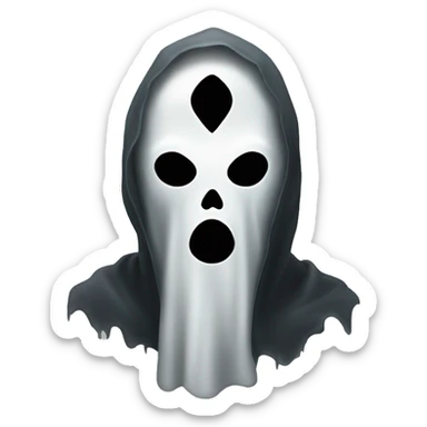 Ghost of tabor trust no one sticker