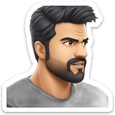 Ram Charan RRR sticker