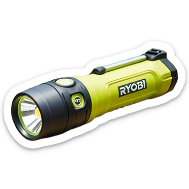 RYOBI P705 One+ - Linterna LED de iones de litio de 18 V, 130 lúmenes sticker