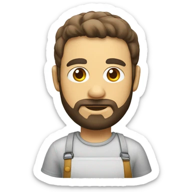 Brocha pintor sticker