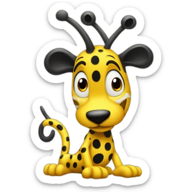 Marsupilami sticker