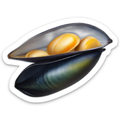 mussels sticker