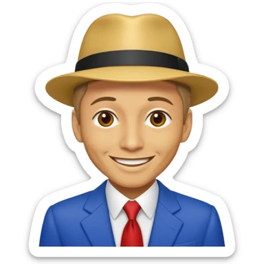 Bobby Caldwell with light skin sticker