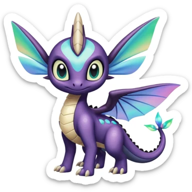 Meloetta-Cresselia-Palkia-Spyro-Toothless-Stitch-Fakémon-creature-hybrid sticker