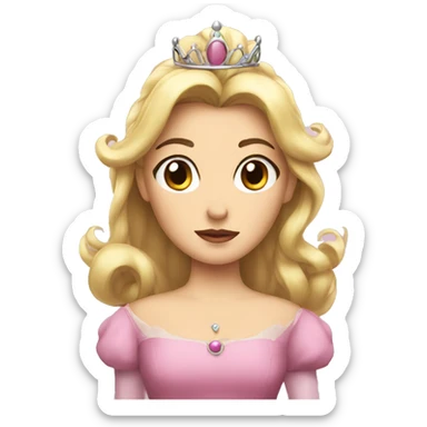 princess fuming sticker