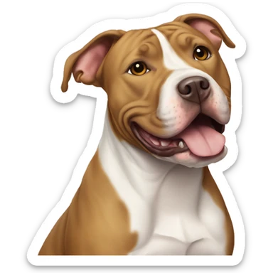 American pit bull terrier sticker