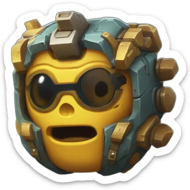 Deep rock galactic lootbud sticker