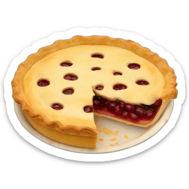 Moldovan pie sticker