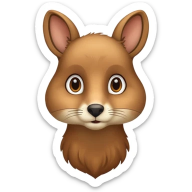 Danish doe wisk sticker