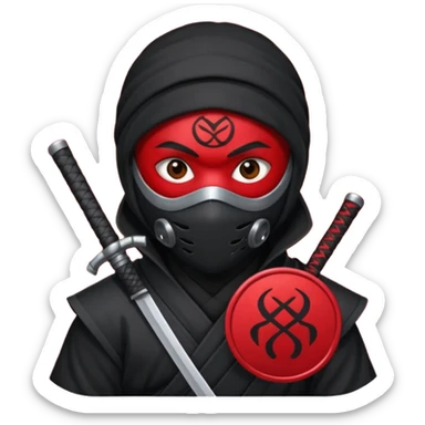 🥷🏾 usando este emoji crea otros que tengan los simbolos del zodiaco sticker