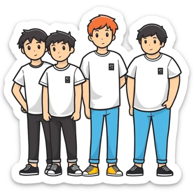 the band good kid sticker