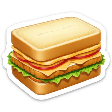 katsu sando sandwich sticker