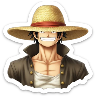 one-piece-anime-strawhat-luffy sticker