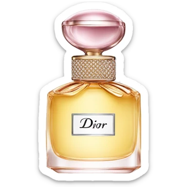 Dior parfum sticker